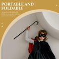 thumbnail image 3 of Party Magician Crutch All Black Crutch Stage Peformance Crutch Plastic Crutch Stick, 3 of 4