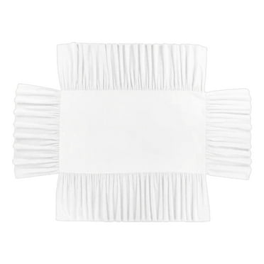AOJA Bed Dust Cover Easy Installation Baby Crib Bed Skirt Soft Elastic Toddler Crib Bedding Skirt for Bedroom