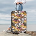 thumbnail image 4 of Wukai Cute Cat Elastic Luggage Cover: Personalized Protection for Your Suitcase - Fits 19~29-inch, Washable & Durable Travel Companion-Large, 4 of 8