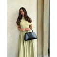 2024 LIN Women Elegant Solid Pleated Slim Aline Long Dress Chic Short