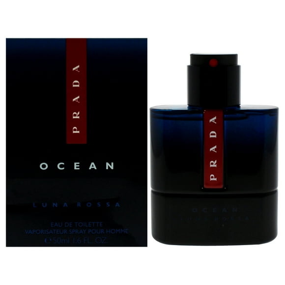 Prada Luna Rossa Ocean de Prada para hombres - Spray EDT de 1,6 oz