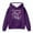 Purple, variant on MUXiin Big Sister Matching Outfit Toddler Girl Embroidery Sweatshirt Tops Kids Pullovers Shirt Fall Clothes