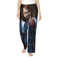 thumbnail image 2 of Lsque Chucky Print Women's Pajama Pants, Lounge Pant - Comfortable Home Wear,Elastic Waistband, Stylish Design-Large, 2 of 9