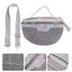 thumbnail image 5 of Bolsa de cintura brillante Riñonera de moda para niña Bolsa de almacenamiento de cintura para exteriores, 5 of 5