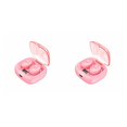 thumbnail image 1 of Bearachild Par automático Bluetooth 5.0 Auricular Teléfono Tablet Estéreo Auriculares inalámbricos Auriculares intrauditivos con estuche de carga rosa 2piezas, 1 of 5