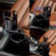 thumbnail image 3 of Portavasos doble para coche gafas de sol organizador de teléfono soporte Ndcxsfigh para botella de agua (negro), 3 of 6