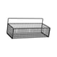 thumbnail image 5 of Organizador de pared colgante, cesta colgante de alambre, cesta de alambre de acero resistente para manualidades Negro L, 5 of 9