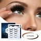 thumbnail image 4 of Juego de pestañas magnéticas para delineador de ojos, sin pegamento, kit 3D falso (5 pares) Ndcxsfigh Cuidado Belleza, 4 of 6