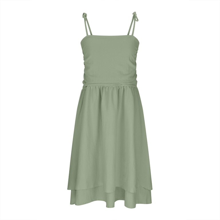 chinese dress ladies Navy Plaid Lace Trim Slip Dress