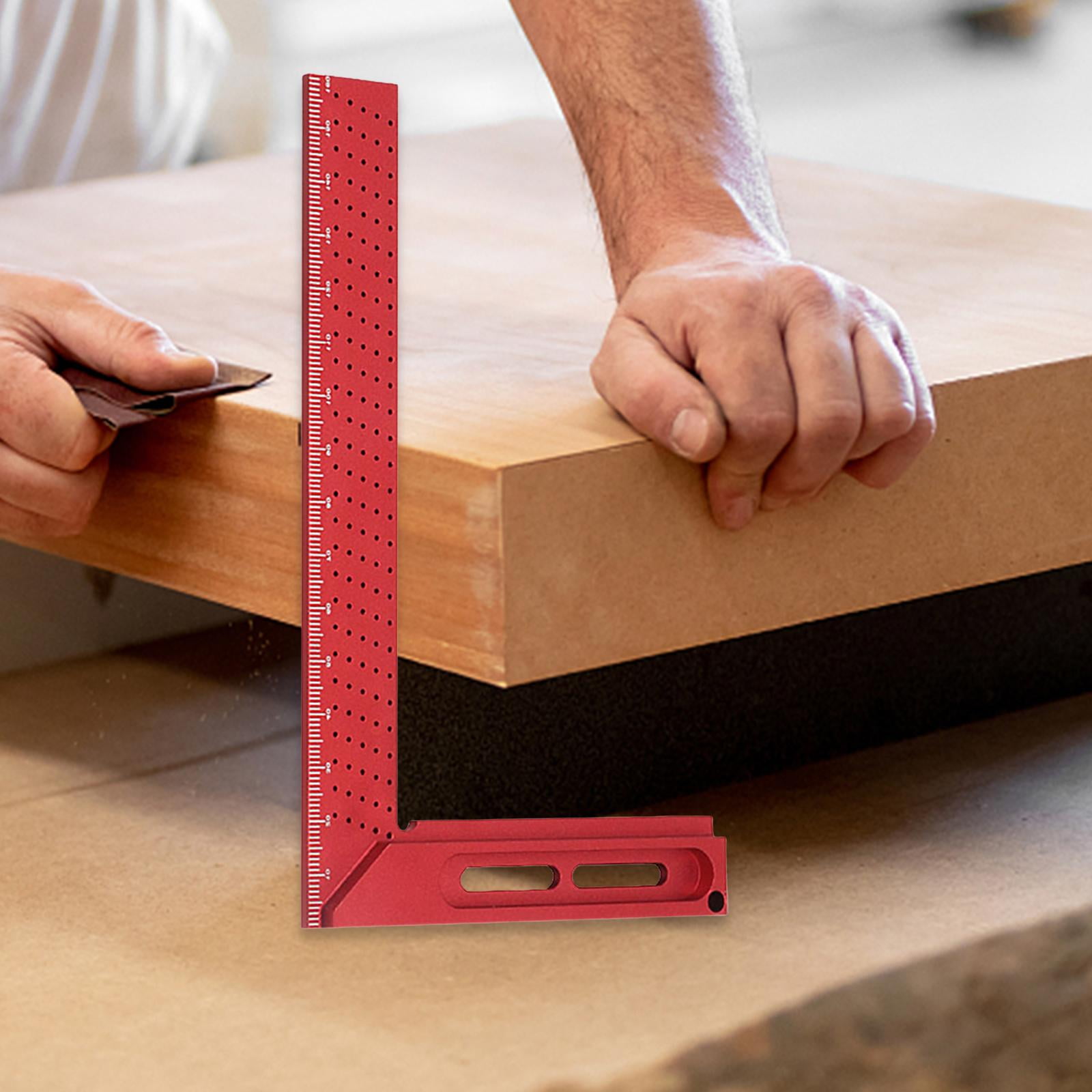 L Shaped Square Ruler Square Measurements Ruler Measuring and Marking Framing Square Square Hole