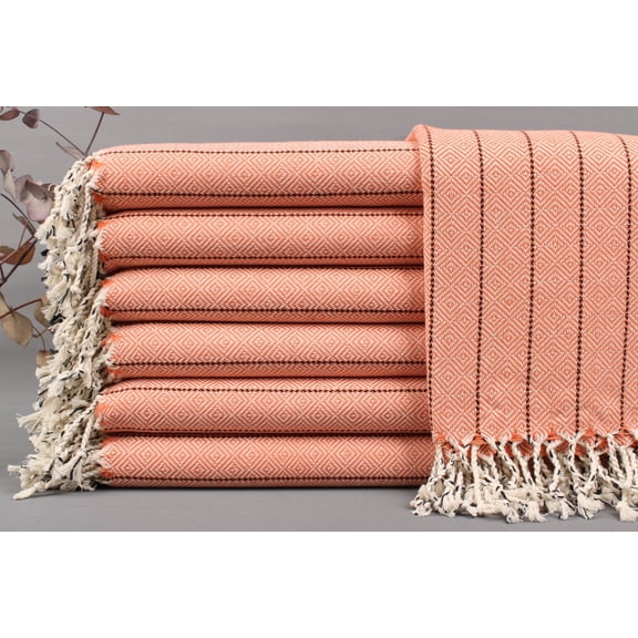 Bath Towel, Organic Towel, Diamond Peshtemal, 38x67 Inches Embroidered Towel, Spa Towel, Guest Towel, Hotel Peshtemal, Yoga Towel,