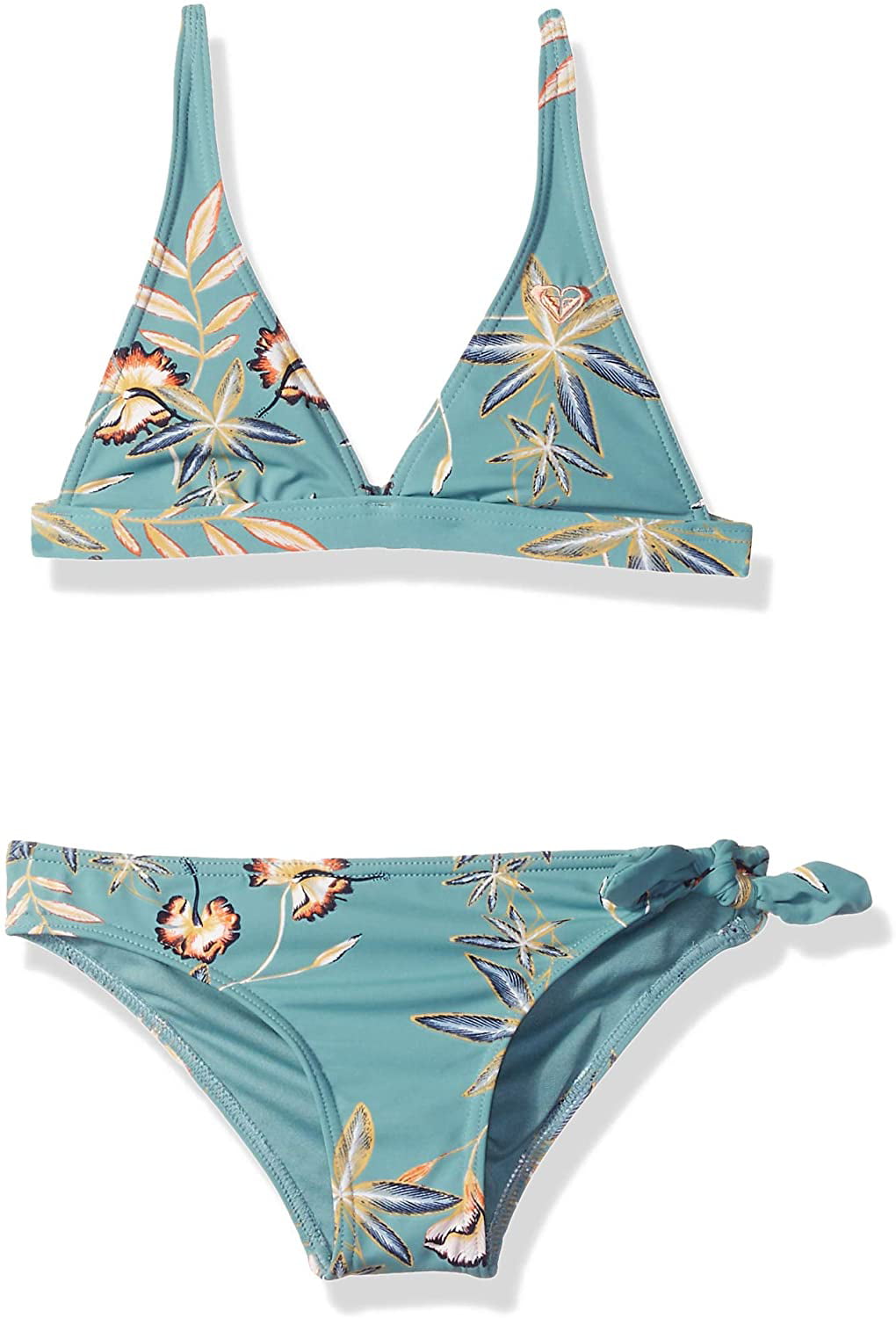 Roxy - Girls Swimwear Born in Waves Two Piece Bikini Set 12 - Walmart ...