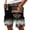 Complexion, variant on Men's Patriotic Cargo Shorts With In God We Trust And Cross Print Featuring Statue Of Liberty Graphic And American Flag Pattern Complexion XL