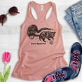 thumbnail image 2 of Fart Squirrel Tank Top, Ladies Racerback Tank Top, Funny Animal Tank, Animal Name Tank, Skunk Tank, Desert Pink, Medium, 2 of 3
