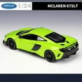 thumbnail image 4 of 1:24 McLaren 675LT Alloy Sports Car Model Diecast Metal Racing Vehicles Car Model High Simulation Collection teenagers Toy Gift-SinKeeU, 4 of 4