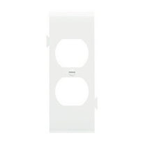 Pass & Seymour PJSC8W White Sectional Duplex Receptacle Wall Plate