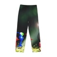 thumbnail image 3 of Lsque Pikmin Print Men's Pajama Pants, Lounge Pant - Comfortable Home Wear,Elastic Waistband, Stylish Design-Large, 3 of 9