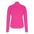 thumbnail image 7 of BLVB Women Long Sleeve Shirts Sun Protection Half Zip Summer Quick Dry Hiking Shirts Athletic Running Golf Tops for Women, 7 of 7