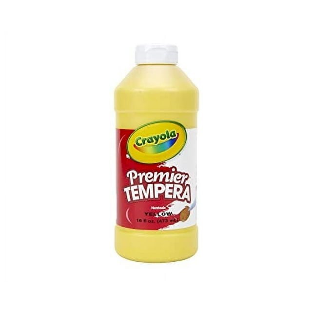 Pintura Crayola Premier Tempera Amarillo 473 ml