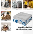 thumbnail image 3 of Los Angeles Blanket Throw Blanket Custom Any Name and Any Number Gifts for Men Women Baby, 3 of 6
