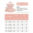 thumbnail image 7 of Happy Cherry Newborn Summer Romper Dress Baby Girl Mesh Bodysuit Infant Tutu Dress Sleeveless Flowers Lace Cotton Jumpsuits with Headband 6-12 Months, 7 of 7