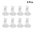 thumbnail image 2 of Seaweed Suction Cup Clip for Fish Tank with Safe PS Material Transparent Easy to Use Hold Seaweed Sheets 8pcs, 2 of 8