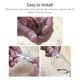 thumbnail image 4 of 2 pares de protectores laterales protectores flexibles universales transparentes para gafas de seguridad, 4 of 4