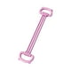 thumbnail image 4 of Banda de resistencia para entrenamiento de fitness profesional, 6 tubos para mujer, más gruesa, antideslizante Rosa, 4 of 9