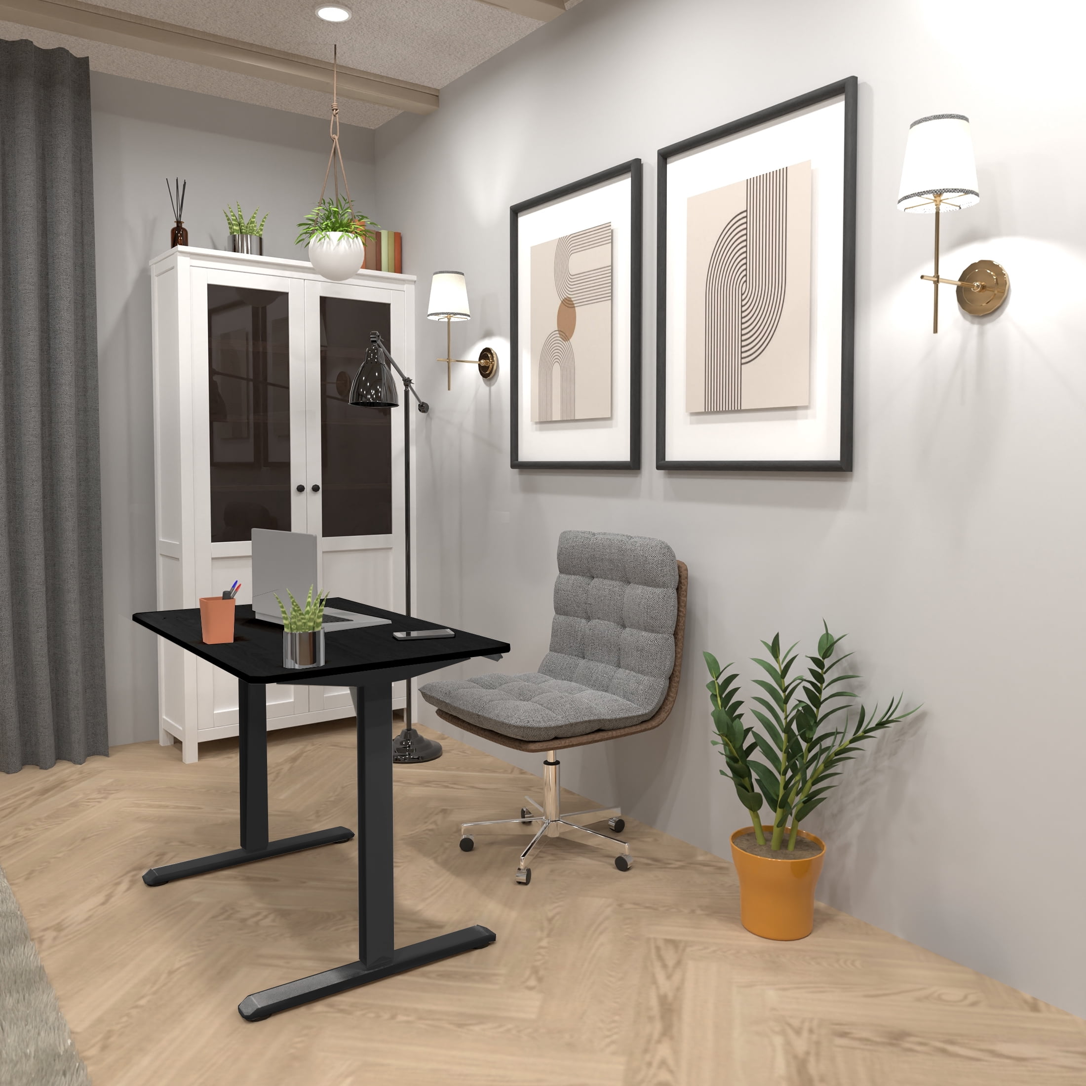 Electric Standing Desk with 40" x 24" Tabletop
