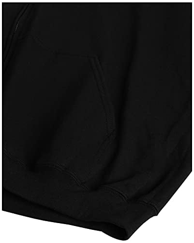 Gildan Mens Heavy Blend&nbsp;Full Zip Hooded Sweatshirt, 2XL, Black