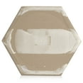 thumbnail image 5 of The Tile Project 7.8x9 Tribeca Hexagon Green Porcelain Floor/Wall Tile (1 Sample), 5 of 6