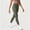 #Green, variant on DPTALR Women's Solid Color High Waist Tight Yoga Pants,White,Size L