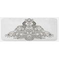 thumbnail image 1 of Mandala Kitchen Mat, Composition Lotus Tibetian Tulips Sun and Ribbons, Plush Decorative Kitchen Mat with Non Slip Backing, 47" X 19", White and Black, by Ambesonne, 1 of 1