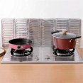 thumbnail image 2 of Kitchen Cooking Frying Oil Splash Screen Cover Anti Splatter Shield Guard Aluminium Foil Scald Proof, 2 of 5