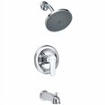 thumbnail image 2 of Designers Impressions 685755 Robinet de Douche Combo en Chrome Poli - Design à Poignée Unique - Convertible, 2 of 4