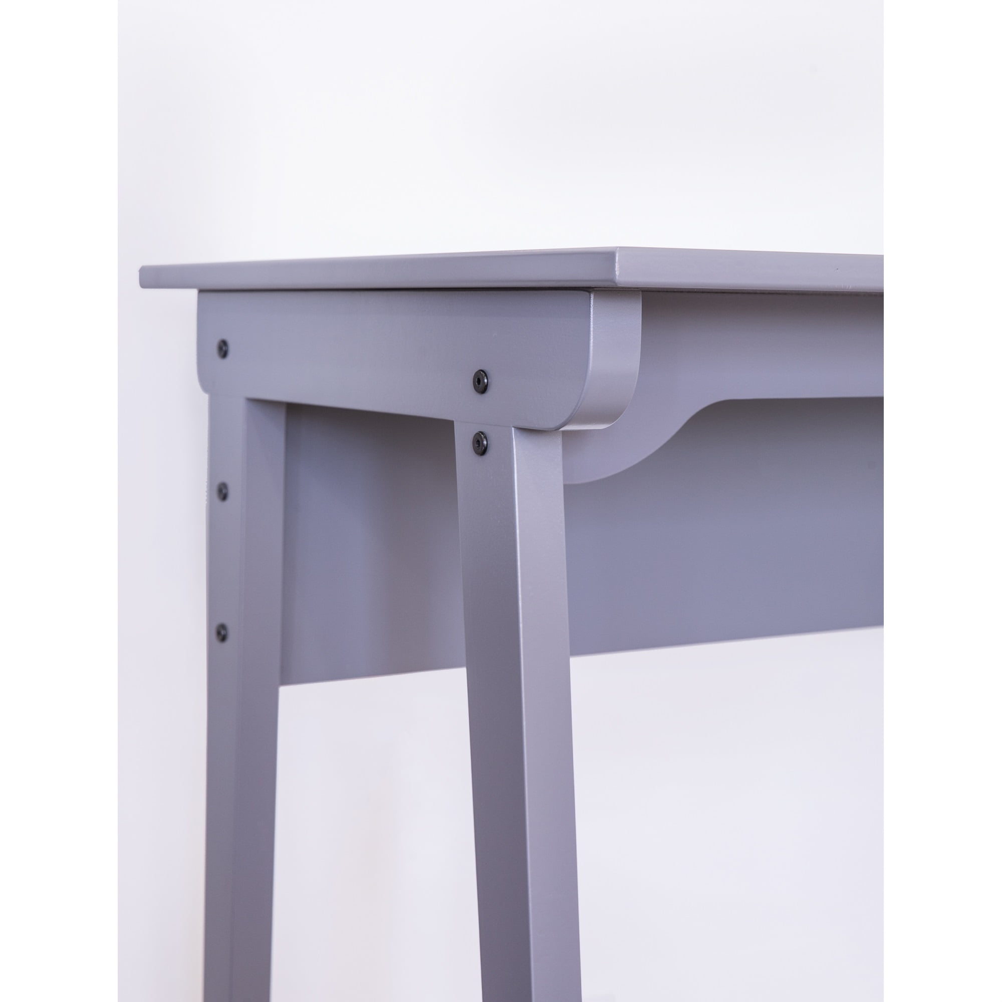 Gray sale desk walmart