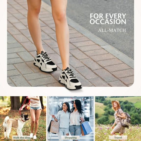 LEDMOMO Women Running Shoe Gym Shoes Comfortable Wear 1 Pair