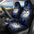 thumbnail image 3 of Uourmeti Halloween Night Scene Car Seat Covers 3 Pieces Car Seat Covers Full Set Breathable Easy to Install Suitable for Sedans Trucks, 3 of 10