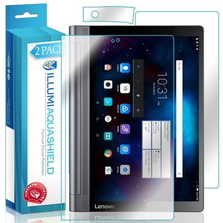 2x iLLumi AquaShield Front + Back Panel Protector for Lenovo Yoga Tab 3 Plus