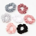 thumbnail image 2 of Claire's Hair Scrunchies for Teen Girls and Kids - No Damage Hair Tie for Fun and Fashion - Multi-Color - 7 pk, 2 of 3