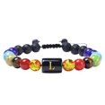 thumbnail image 3 of SUSHANG Seven Chakra Woven Bracelet Adjustable Seven-Color Seven Creative Bracelet Bracelet Fashion Rainbow Yoga Bracelet Bracelets, 3 of 8