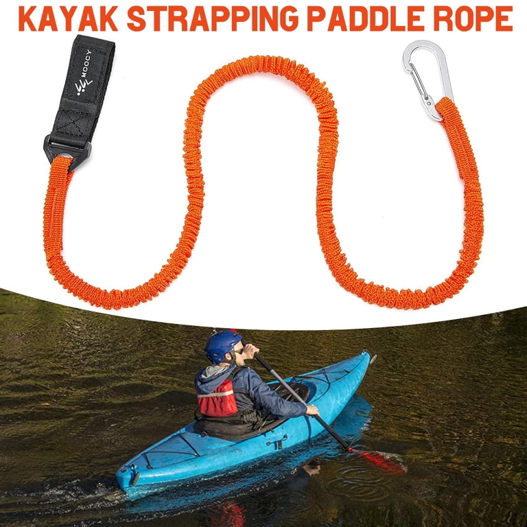 Multifunctional Kayak Elastic Bungee Cord – 250cm/98" Adjustable Anti-Slip Buckle, For Paddleboards & Water Sports