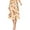 Multicolor, variant on Women's Vintage Casual A-Line Printed High Waist Bow Tie Belted Knee-Length Midi Skirt