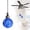 E, variant on White Pull Chain Crystal Glass Ice Cracked Ball Pull Chain for Ceiling Fan Light Decoration 50cm Pull Chain Extension