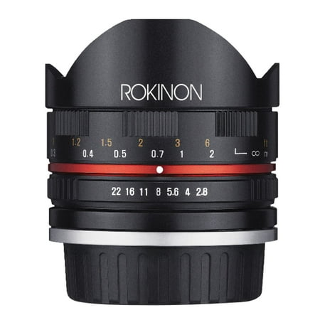 Image of Rokinon 8mm F2.8 Compact Fisheye Lens