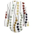 thumbnail image 4 of Pompotops Chemise Ample à Manches Longues pour Femmes avec Fermeture Éclair en Solde, 4 of 4
