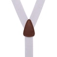 thumbnail image 3 of SuspenderStore Solid Color Y-Back Suspenders - 1.25-Inch Wide Elastic - Clip - 3 Sizes, 3 of 4