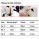 thumbnail image 5 of Funda para bozal de perro, transpirable, para perros pequeños, medianos y grandes, antimordeduras, ladridos y mordiscos., 5 of 8