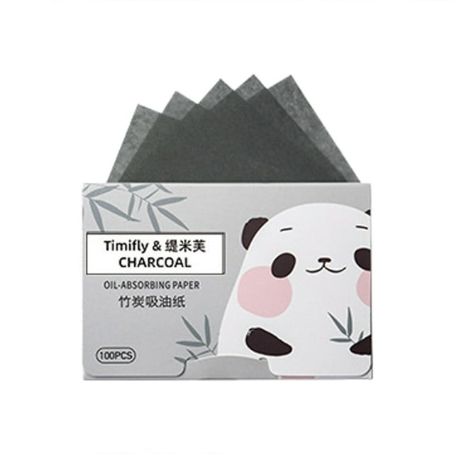 Blotting Paper 100 Sheets Oil Blotting Sheets for Face Natural Blotting Paper Oily Skin Oil Absorbing Sheets High Performance Oil Absorbing Tissues Unisex