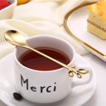 thumbnail image 4 of 8pcs Stainless Steel Leaf Coffee Spoons Small Espresso Spoons Adorable Leaf Shape for Stirring Mixing Home, 4 of 9
